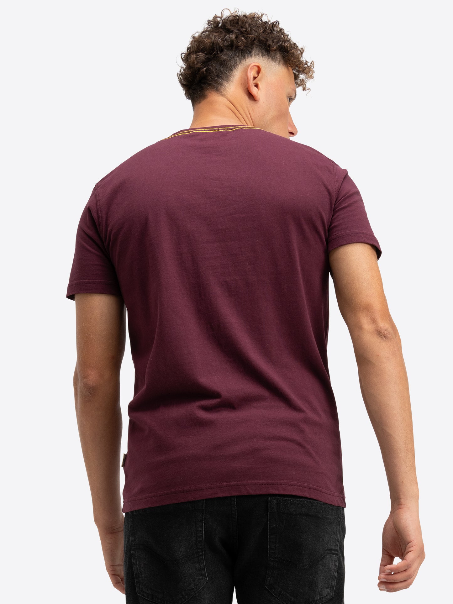 Lonsdale 116020 Holmston T-Shirt - Oxblood