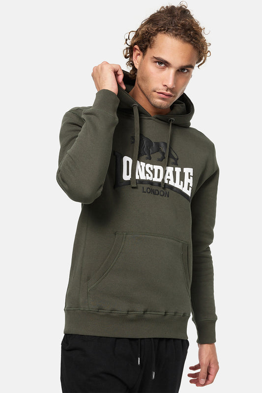 Lonsdale 116030 Thuring Kapuzenpullover Olive