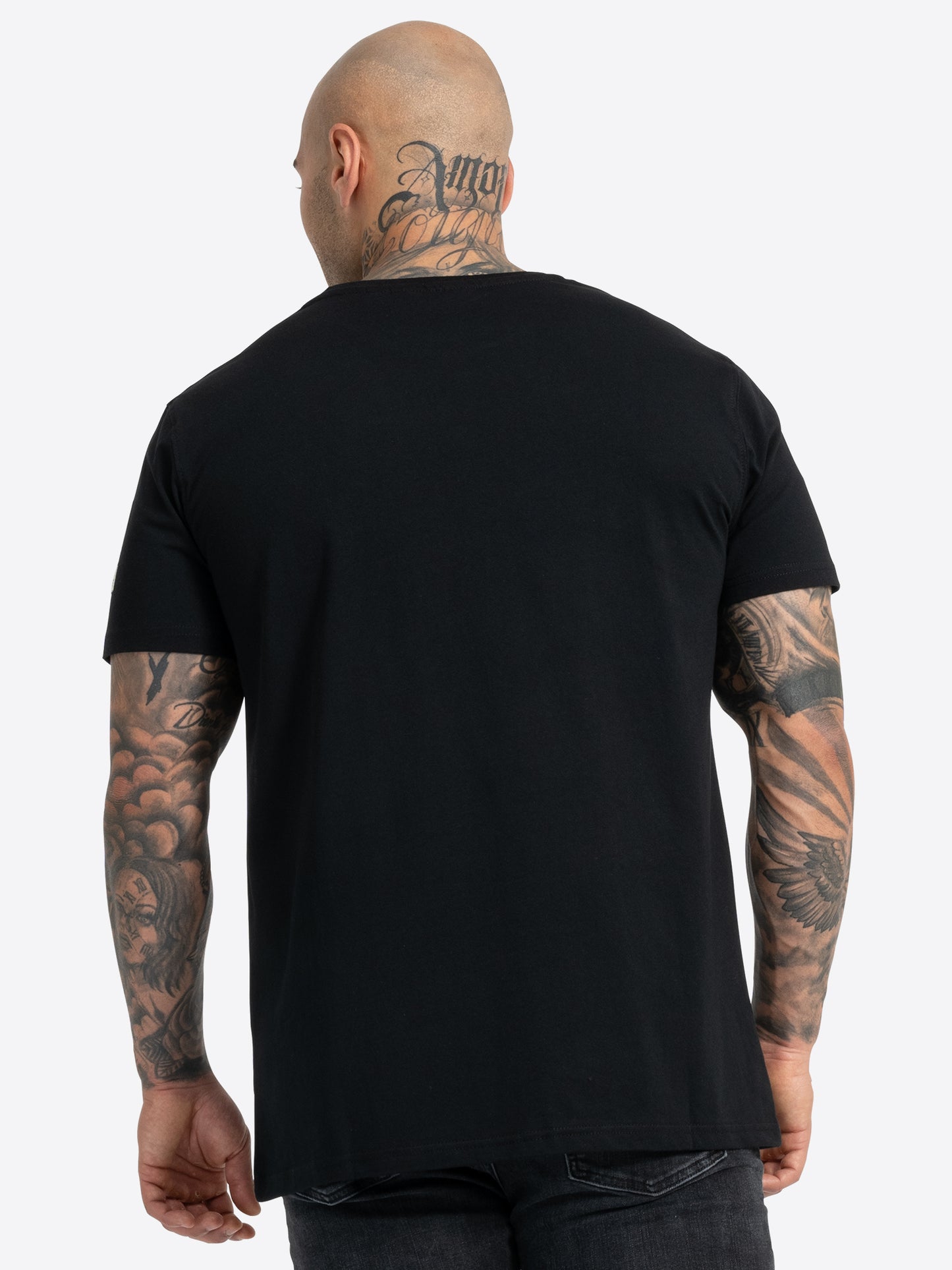 Lonsdale 117018 LL008 One Tone T-Shirt - Schwarz