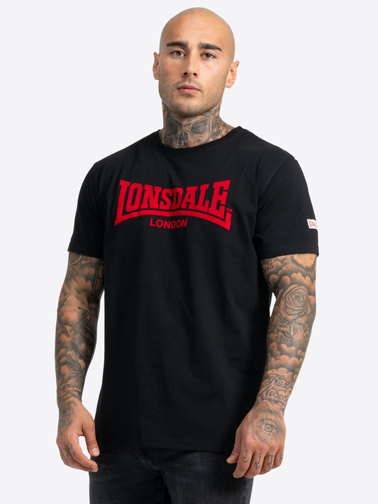 Lonsdale 117018 LL008 One Tone T-Shirt - Schwarz