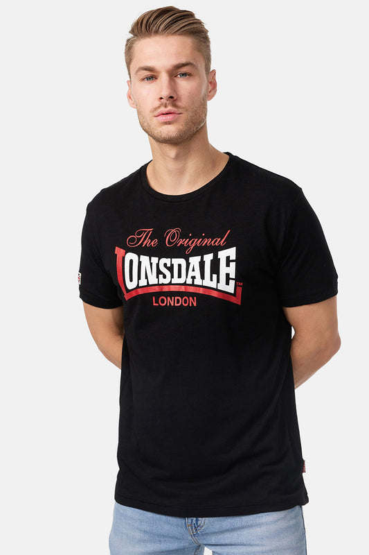 Lonsdale 117019 Aldingham T-Shirt - Schwarz