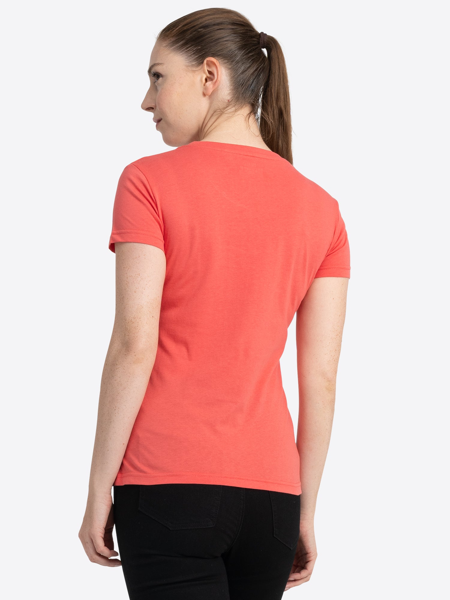 Lonsdale London 117020 Ladies Cartmel T-Shirt Salmon