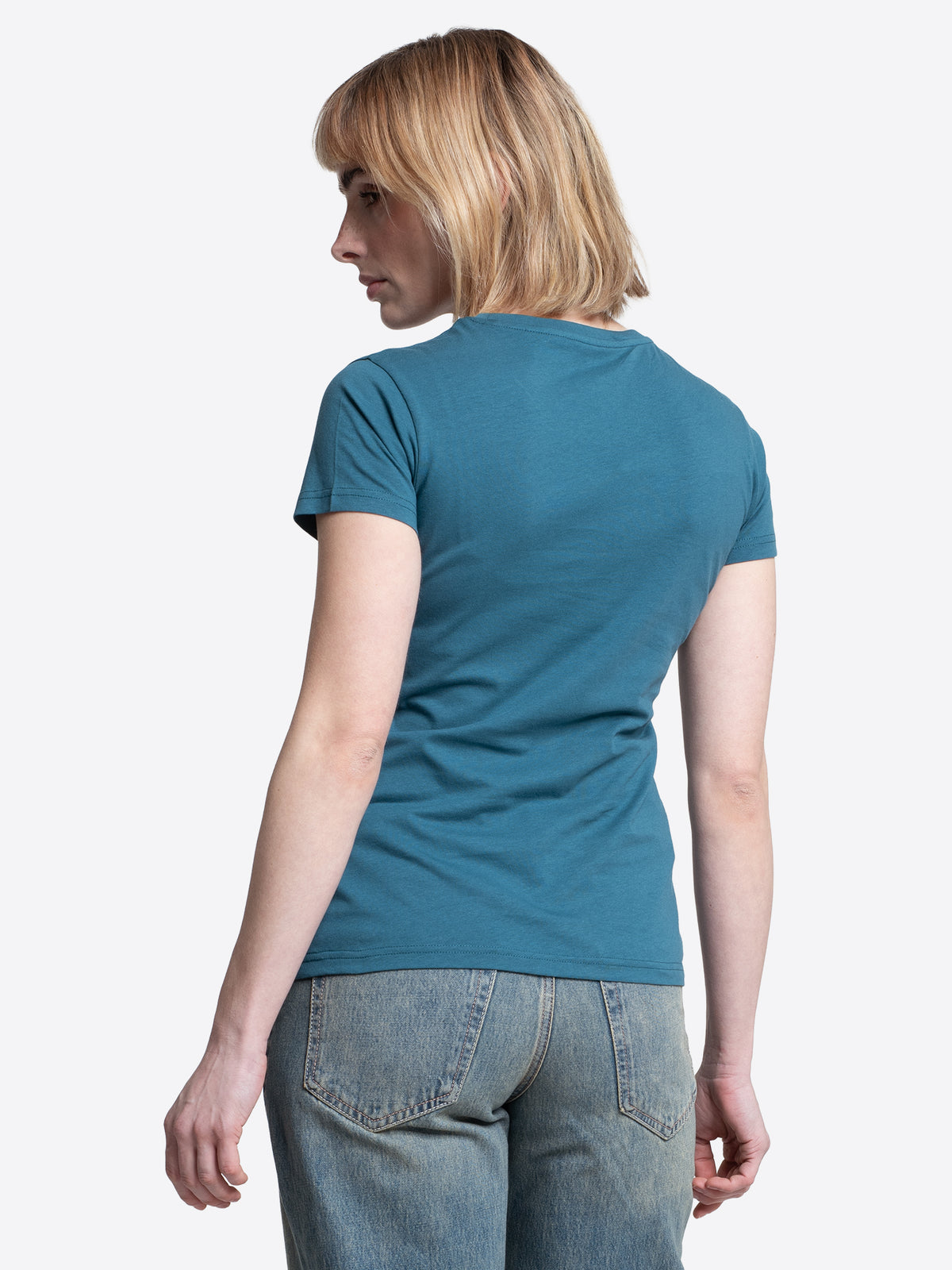 Lonsdale London T-Shirt Damen Teal Rückseite