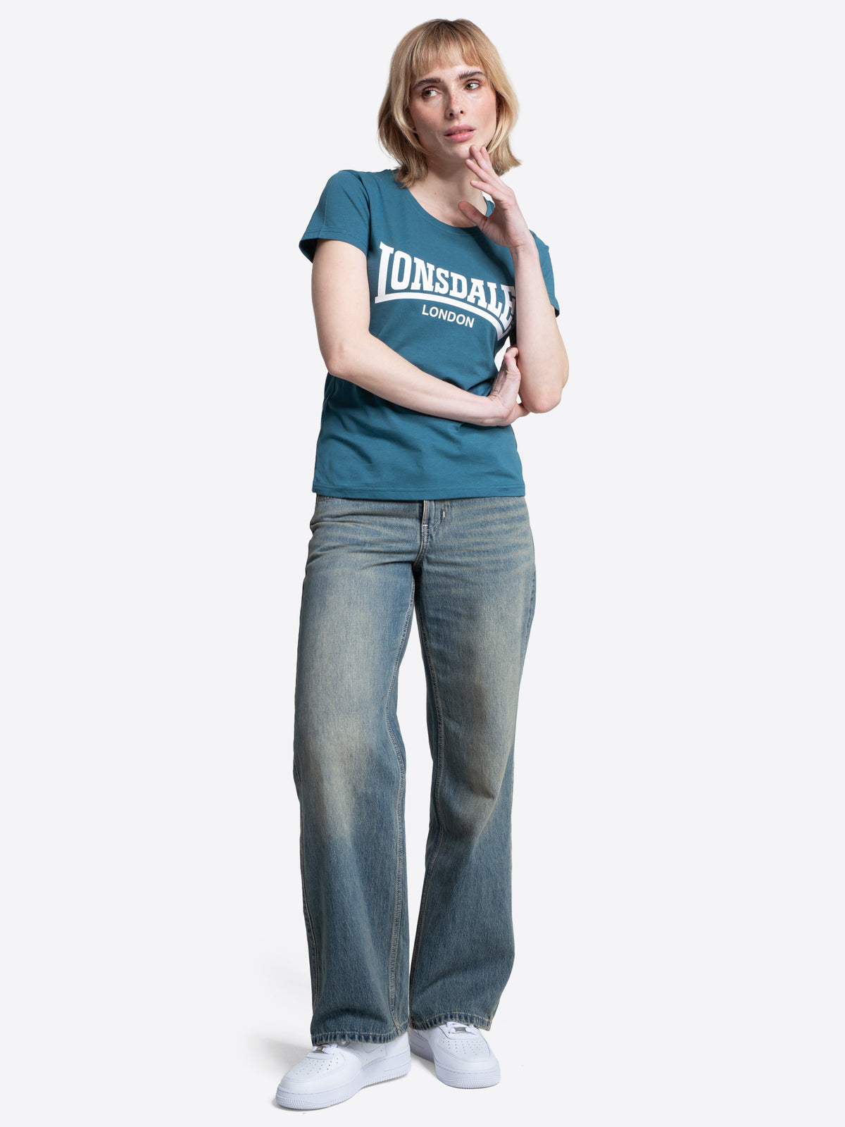 Lonsdale London T-Shirt Damen Teal