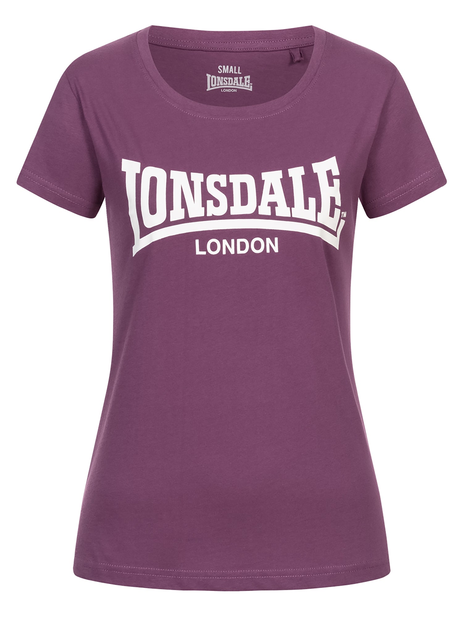 Lonsdale London T-Shirt Damen Aubergine