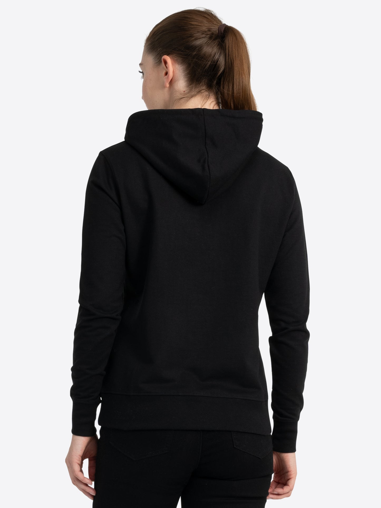 Lonsdale London 117023  Ladies Flookburgh Kapuzensweatshirt Schwarz