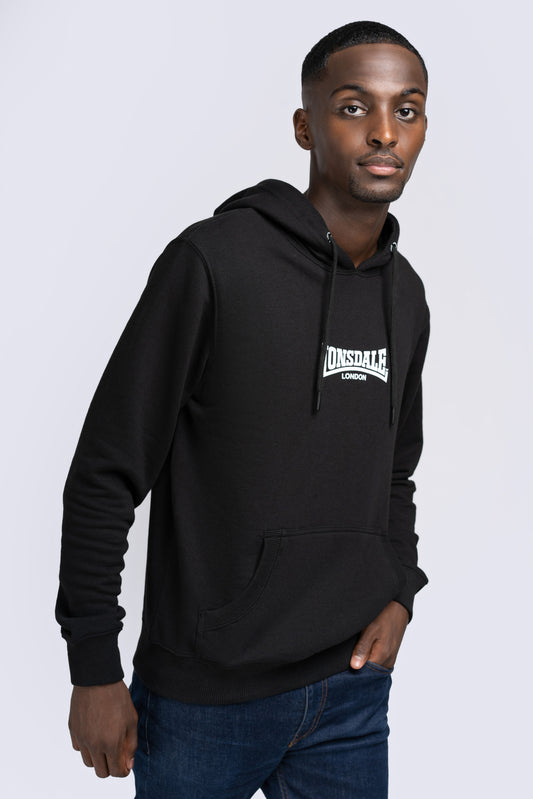 Lonsdale 117026 Beetham Hoodie Schwarz