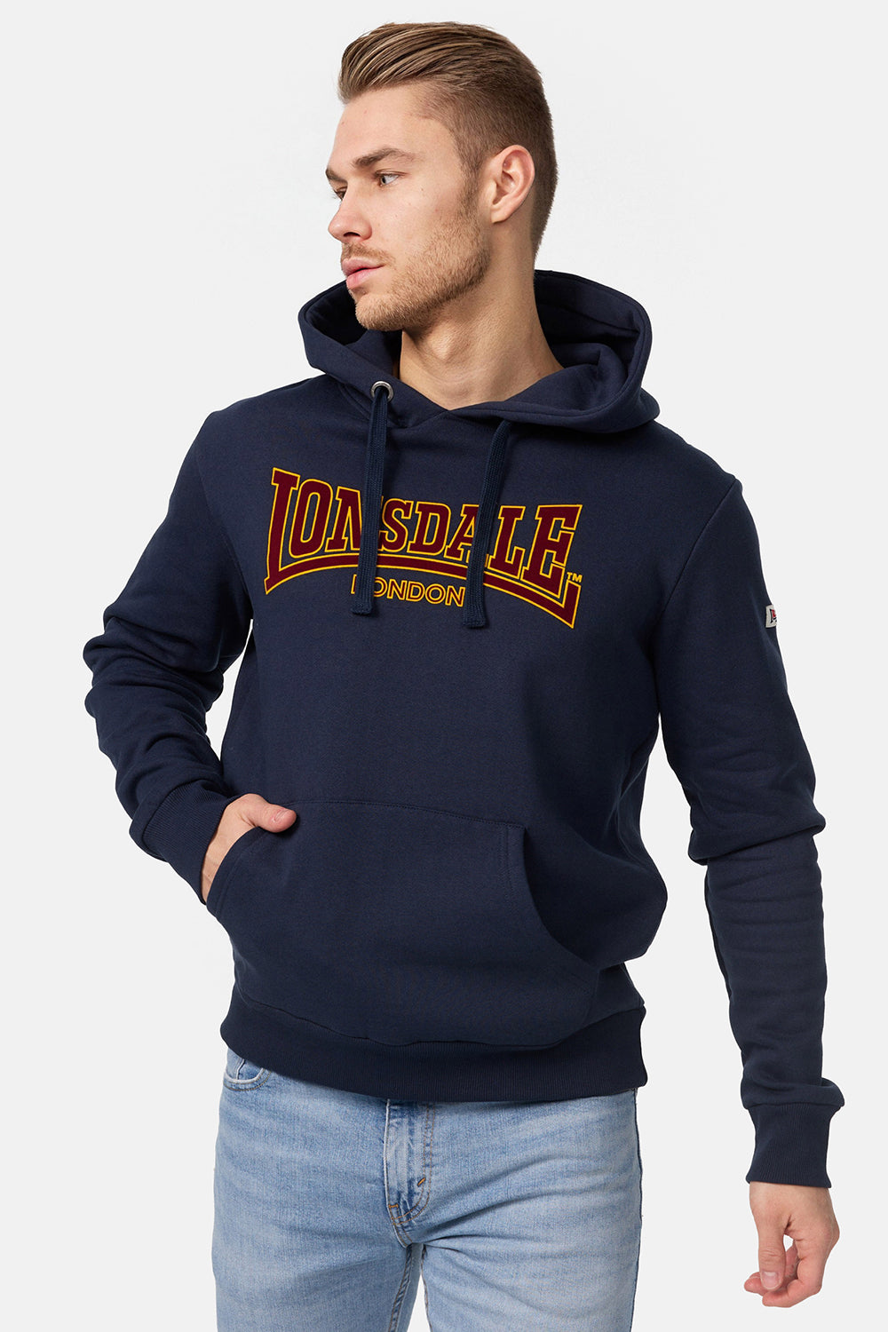 Lonsdale 117030 Hooded Classic LL002 Navy