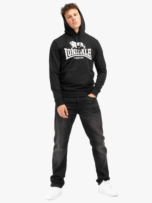 Lonsdale 117033 Fremington Hoodie Schwarz