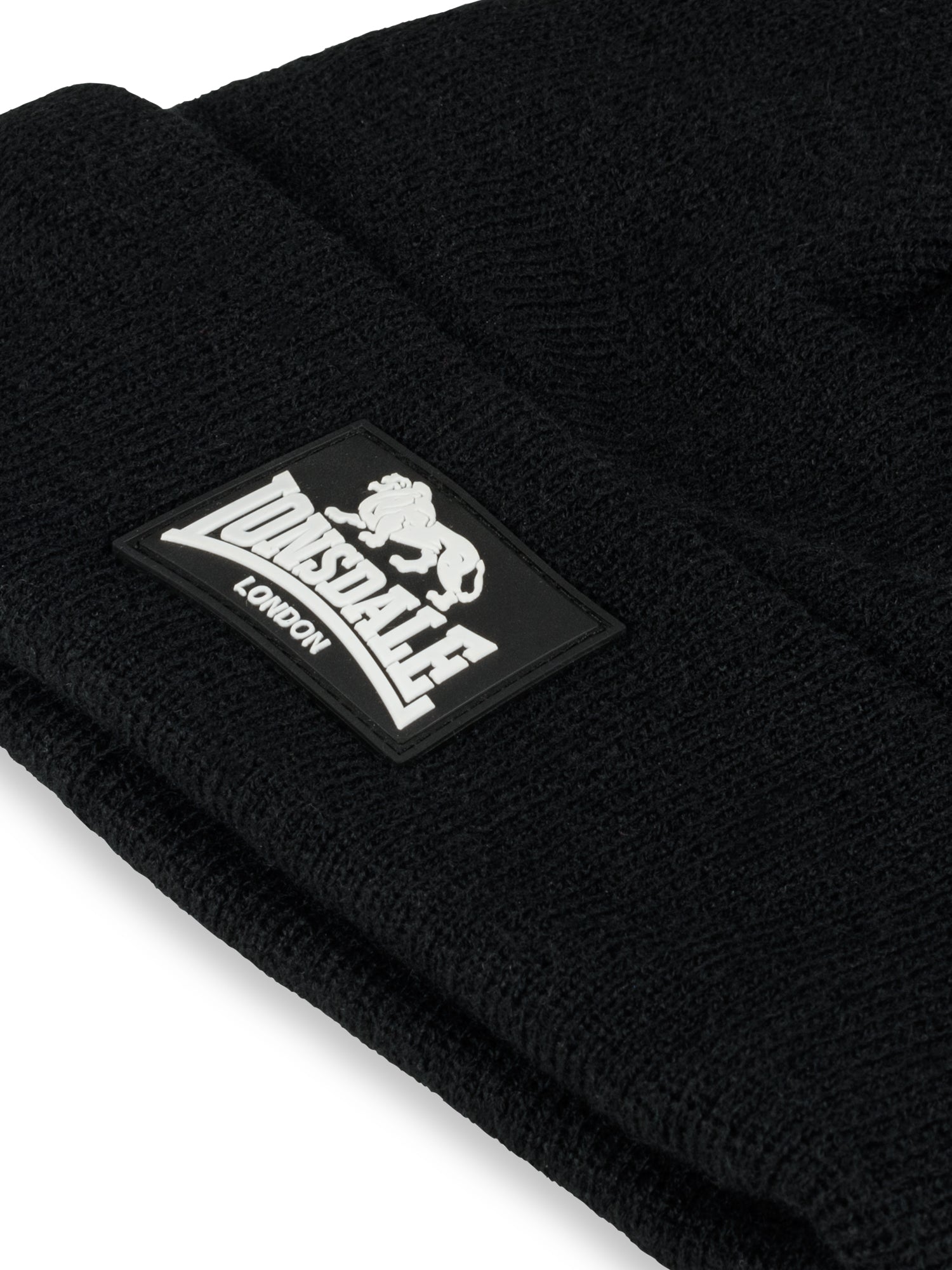 Lonsdale 117043 Dalston Beanie Schwarz