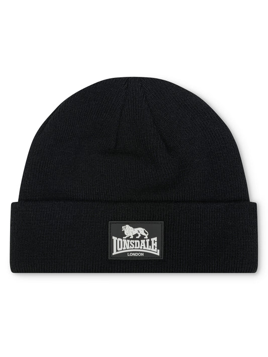 Lonsdale 117043 Dalston Beanie Schwarz
