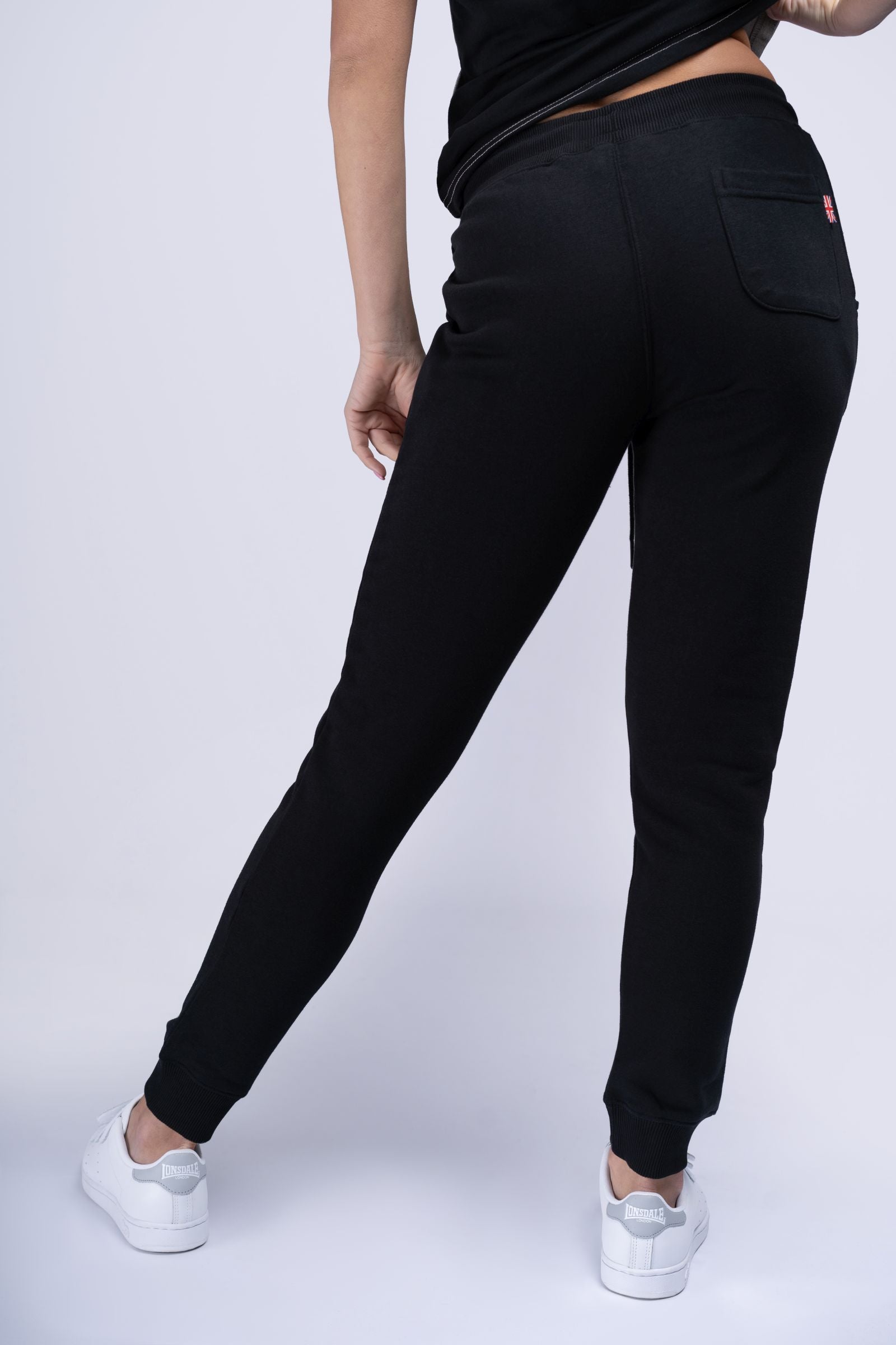 Lonsdale 117096 Ladies Weycroft Jogginghose Schwarz