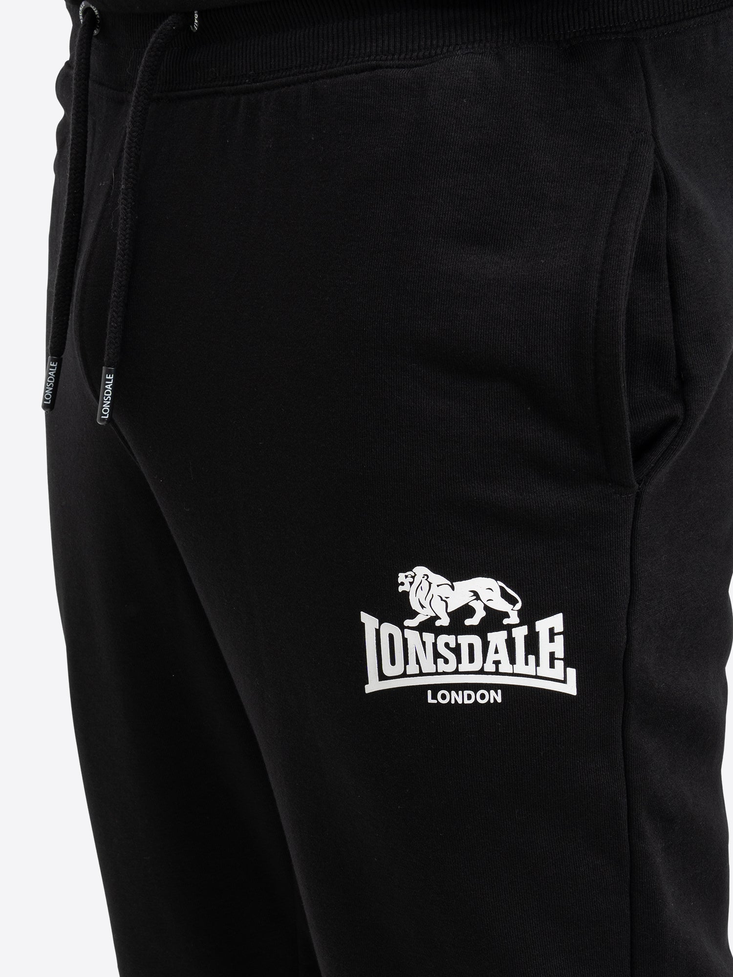 Lonsdale 117107 Pilsdon Jogginghose Schwarz