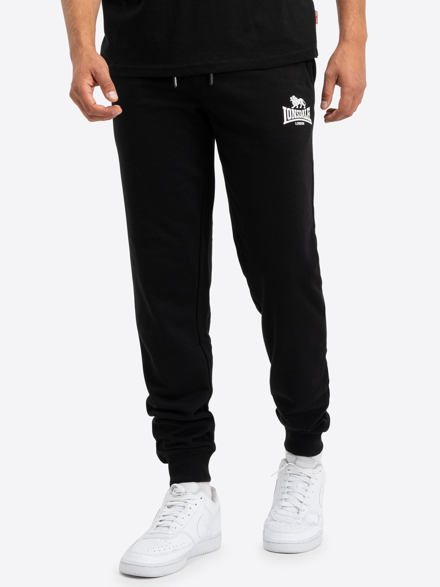 Lonsdale 117107 Pilsdon Jogginghose Schwarz