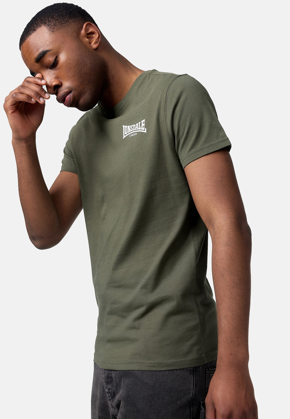 Lonsdale 117108 Elmdon T-Shirt - Olive