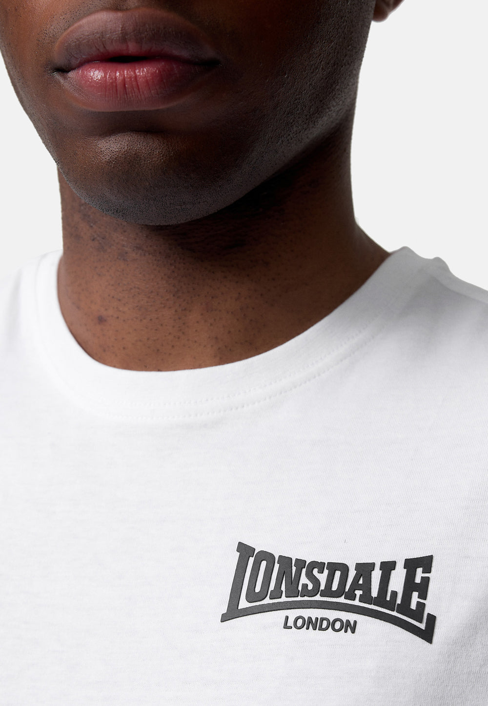 Lonsdale 117108 Elmdon T-Shirt - Weiss