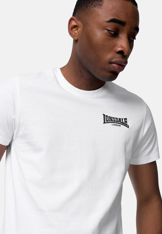 Lonsdale 117108 Elmdon T-Shirt - Weiss