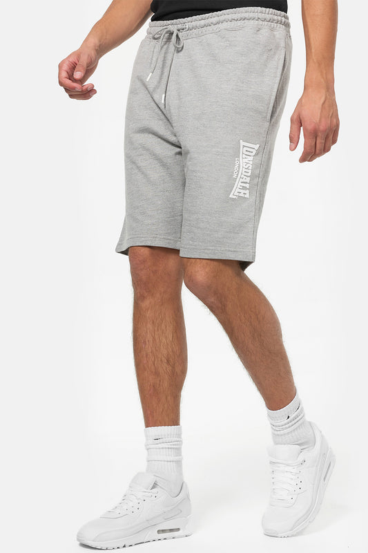 Lonsdale 117111 Fringford Shorts Marl Grey