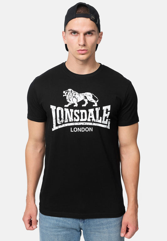 Lonsdale 117119 Silverhill T-Shirt Schwarz