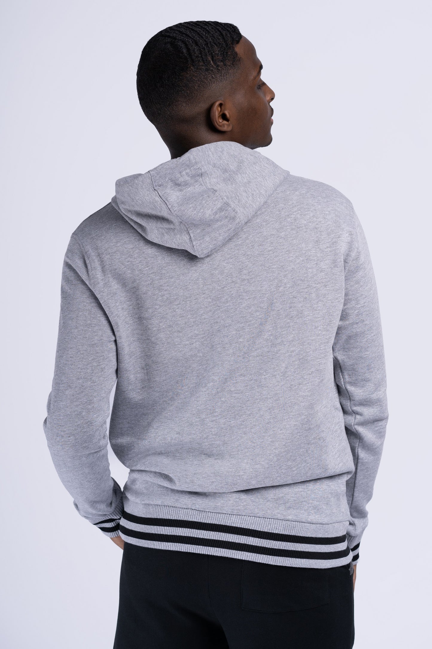 Lonsdale 117139 Mamhead Kapuzenpullover Grau