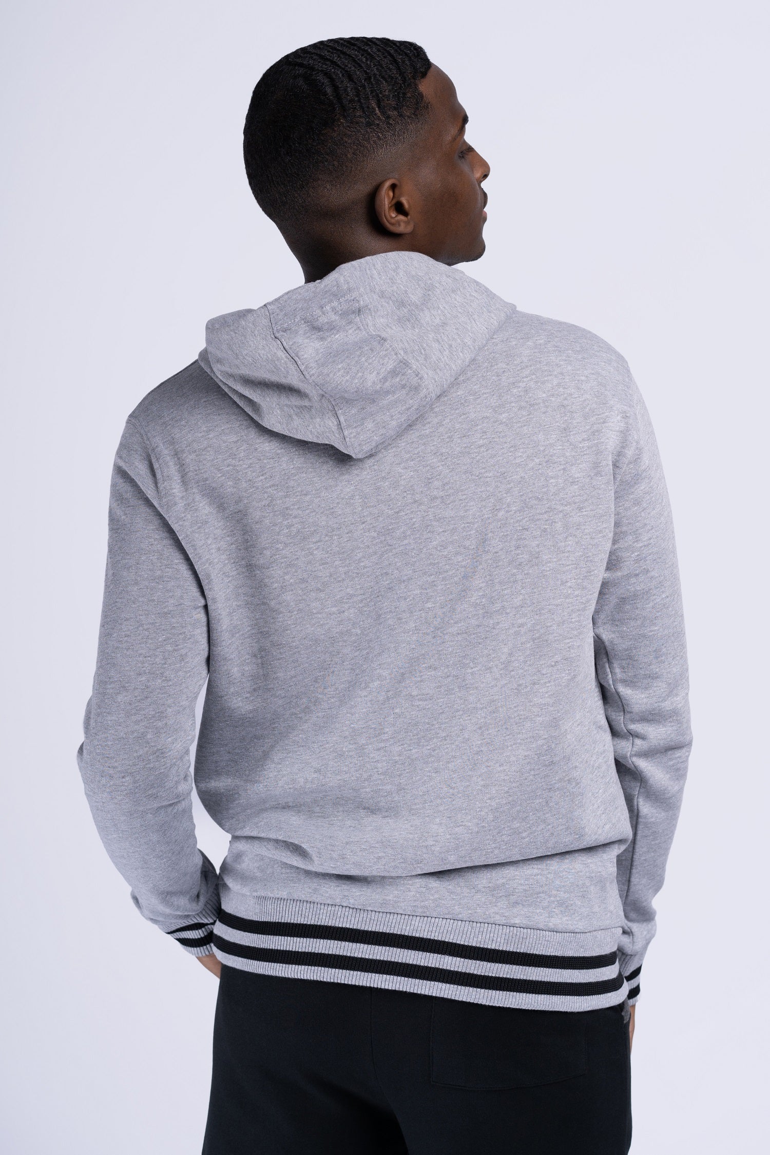 Lonsdale 117139 Mamhead Kapuzenpullover Grau