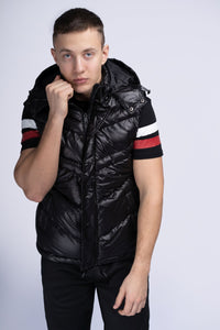 Lonsdale 117157 Allerston Weste Schwarz