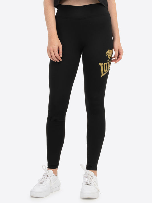 Lonsdale 117181 Ladies Aglish Leggins Schwarz
