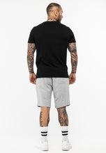 Laden Sie das Bild in den Galerie-Viewer, Lonsdale 117193 Moy Trainingsanzug Schwarz/ Marl Grey
