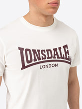 Laden Sie das Bild in den Galerie-Viewer, Lonsdale 117193 Moy Trainingsanzug Ecru/Oxblood
