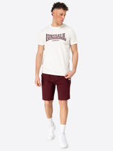Laden Sie das Bild in den Galerie-Viewer, Lonsdale 117193 Moy Trainingsanzug Ecru/Oxblood
