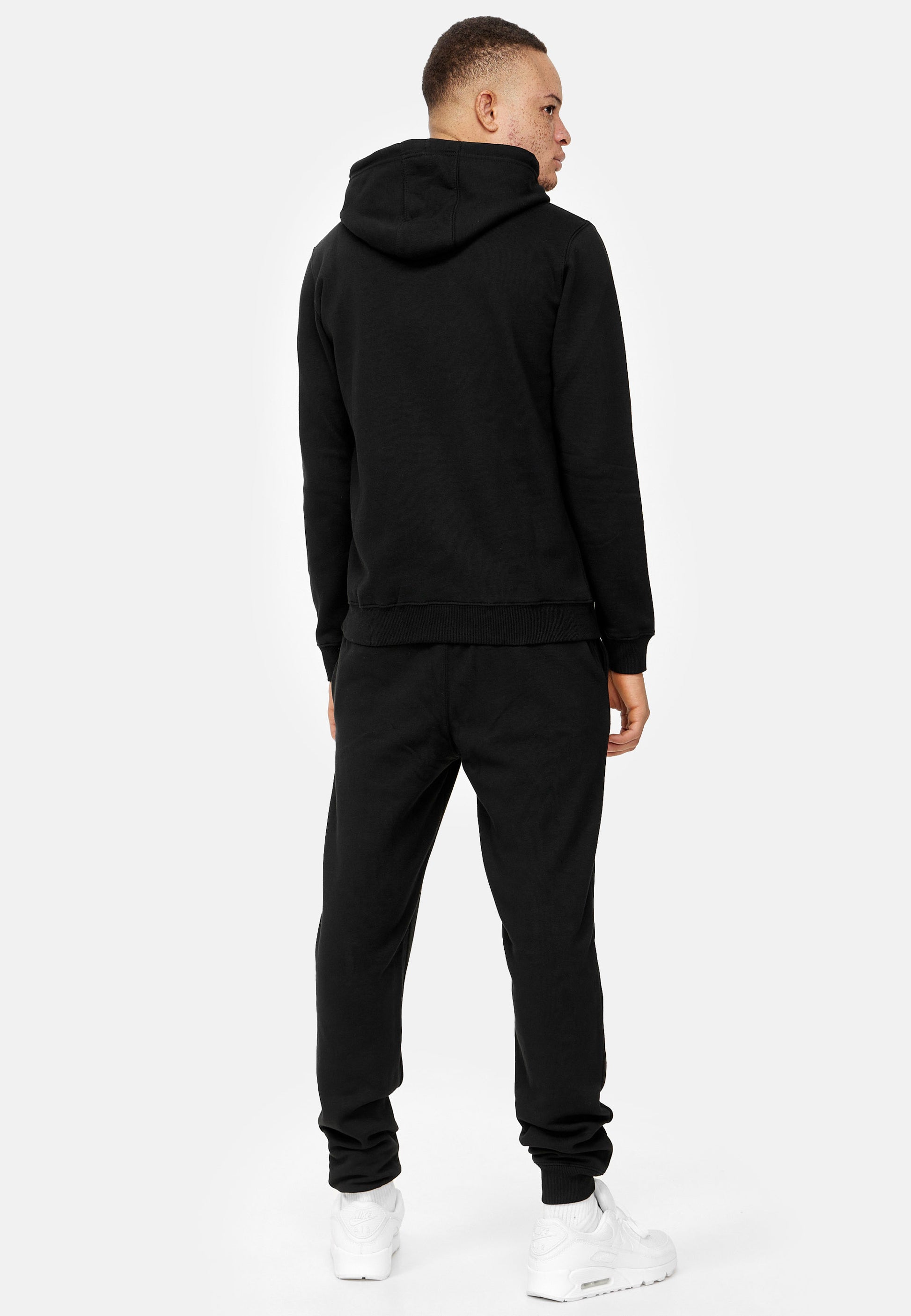 „Lonsdale Herren Trainingsanzug schwarz mit Kapuze