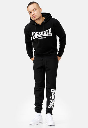 Lonsdale 117199 Cloudy Jogginganzug Schwarz