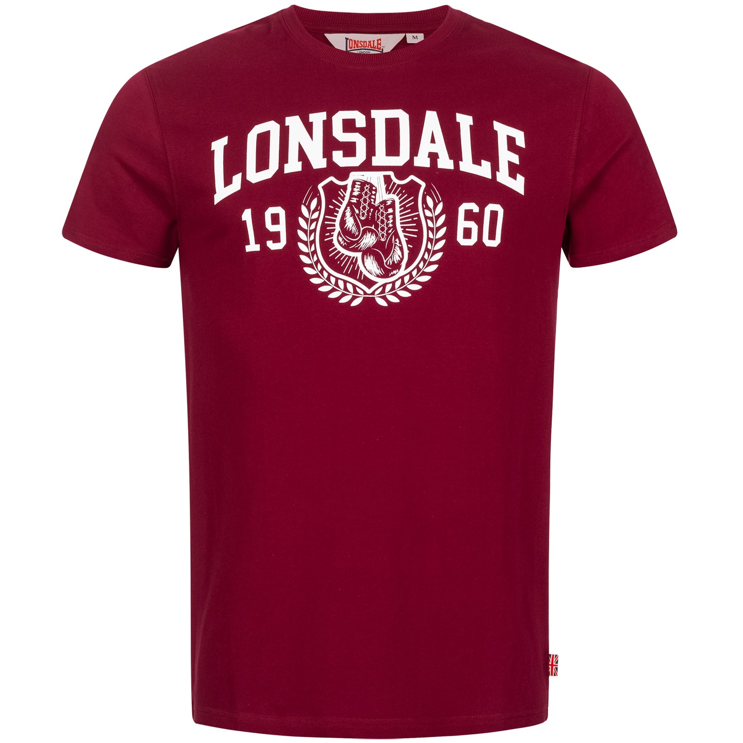 Lonsdale 117223 Staxigoe T-Shirt Oxblood