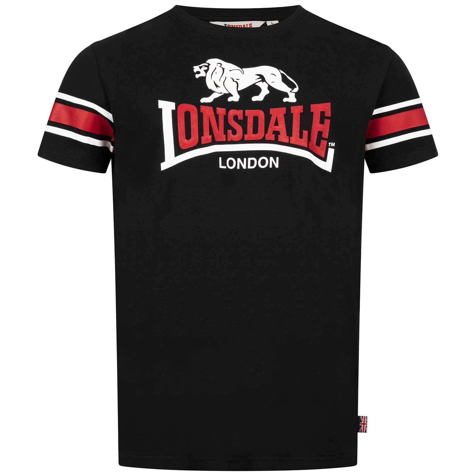 Lonsdale 117225 Hempriggs T-Shirt Schwarz