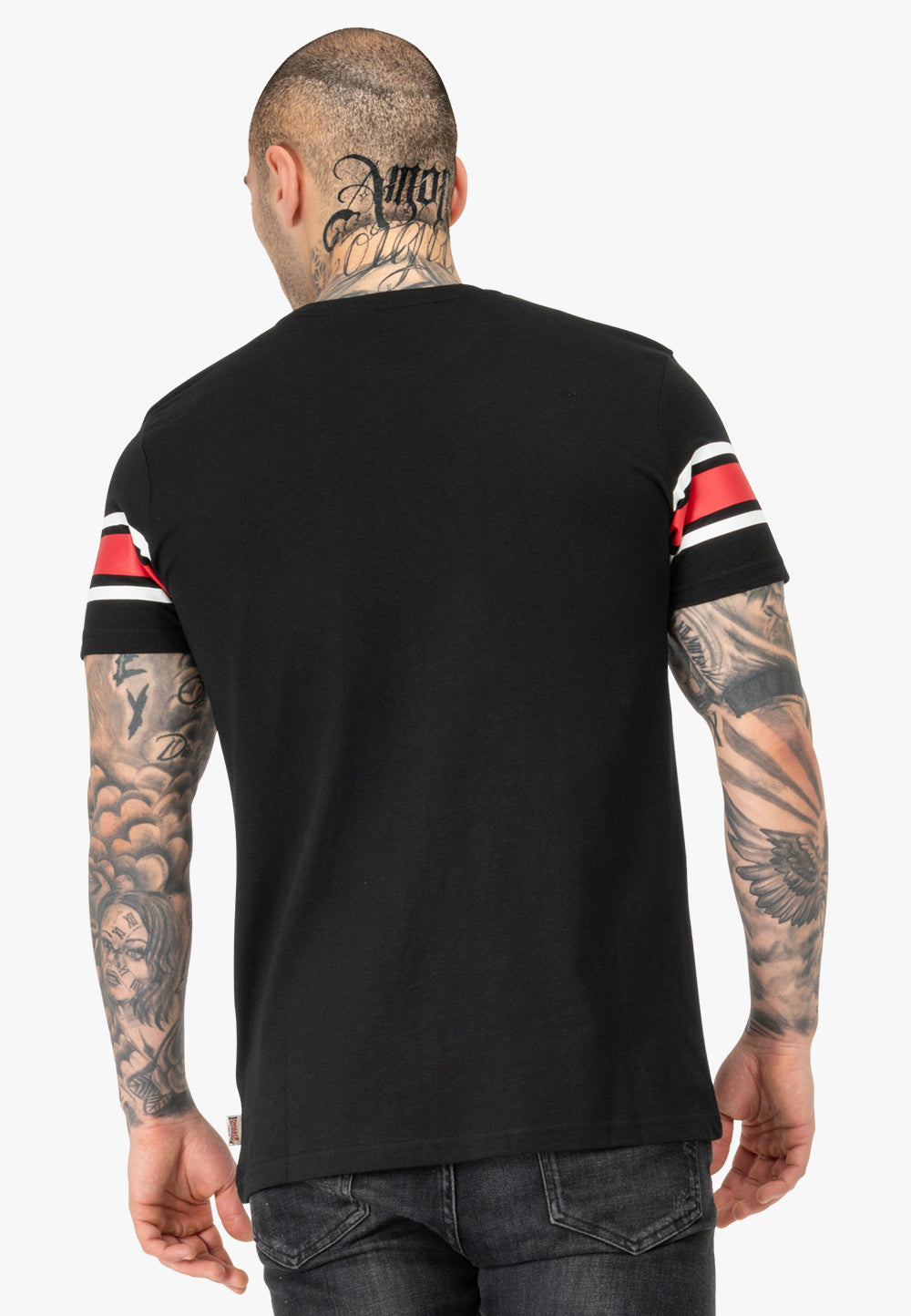 Lonsdale 117225 Hempriggs T-Shirt Schwarz