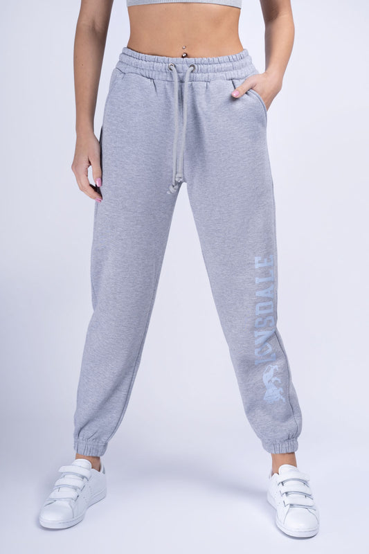 Lonsdale London 117267 Ladies Pittentrail Jogginghose Marl Grey