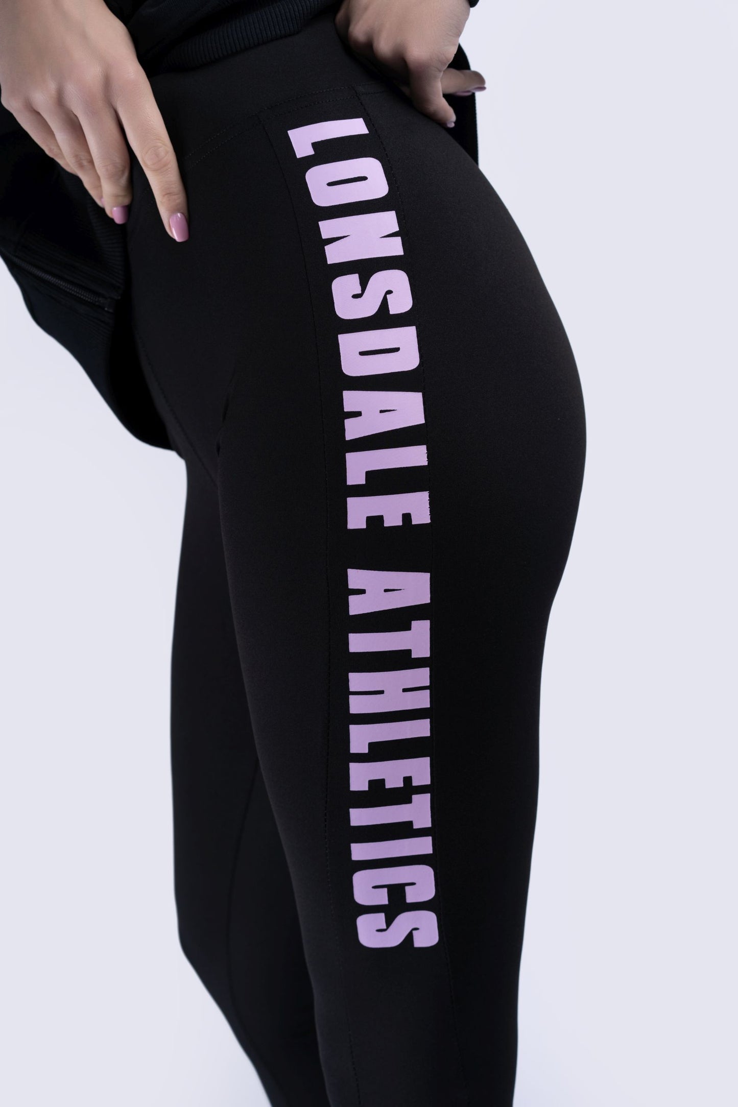 Lonsdale London 117269 Ladies Clashmore Leggins Schwarz