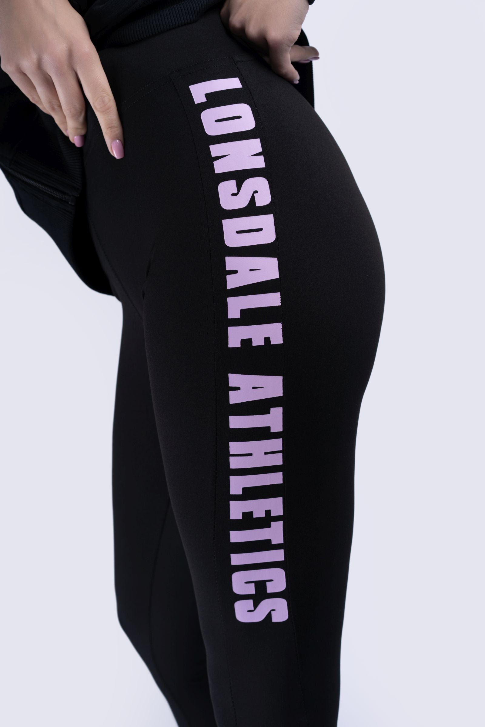 Lonsdale London 117269 Ladies Clashmore Leggins Schwarz