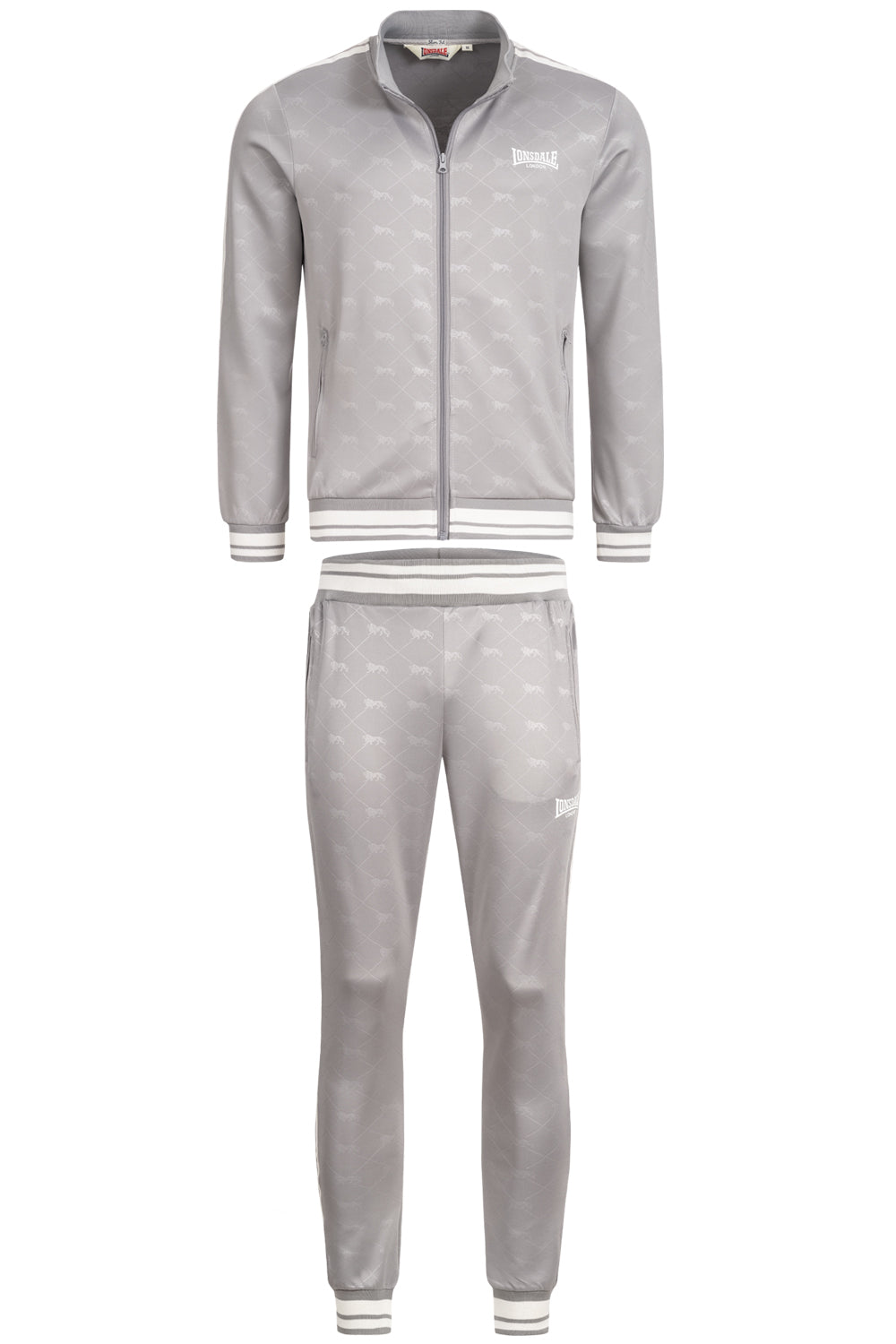 Lonsdale 117277 Ashwell Jogginganzug Grau