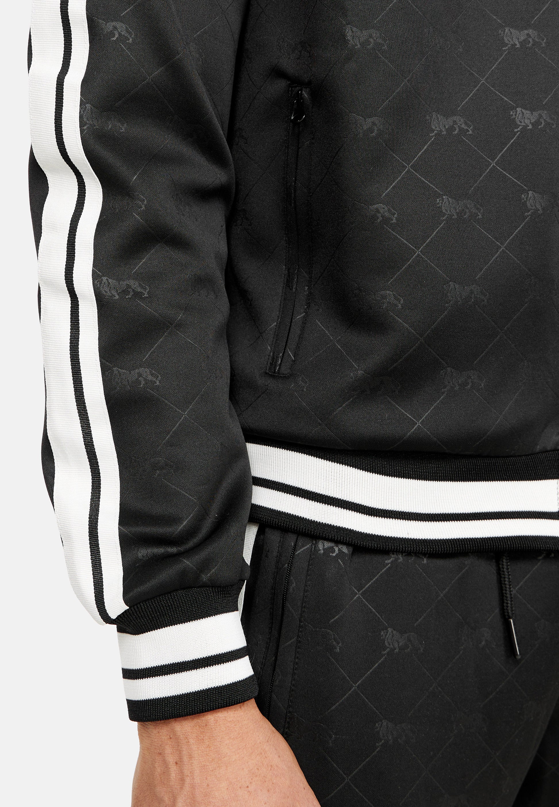 Lonsdale 117277 Ashwell Jogginganzug Schwarz