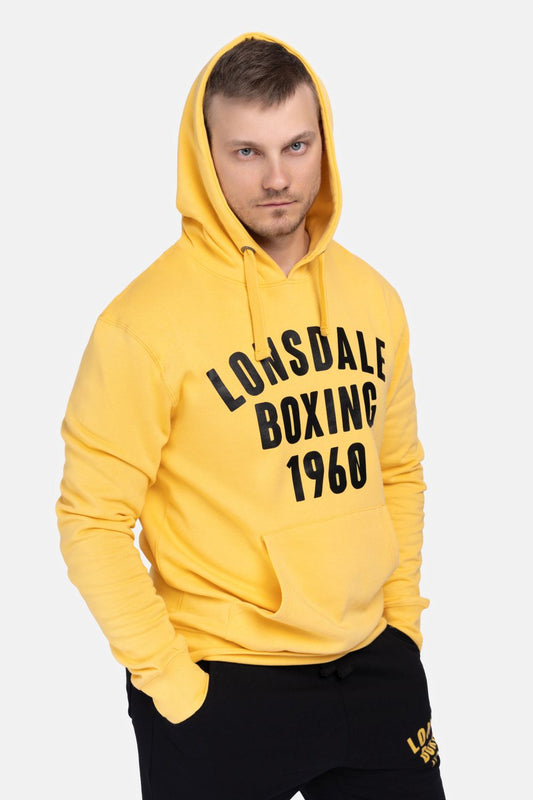 Lonsdale 117304 Buckhaven Kapuzensweatshirt Gelb