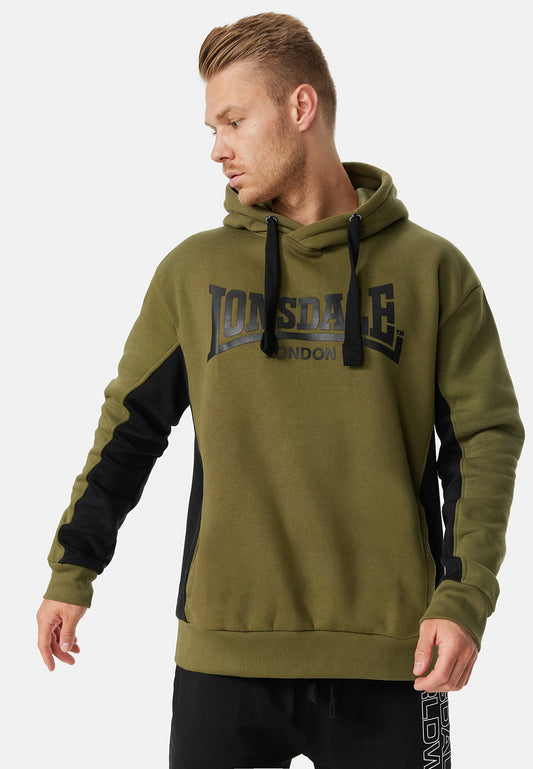 Lonsdale 117310 Balmullo Kapuzensweatshirt Olive