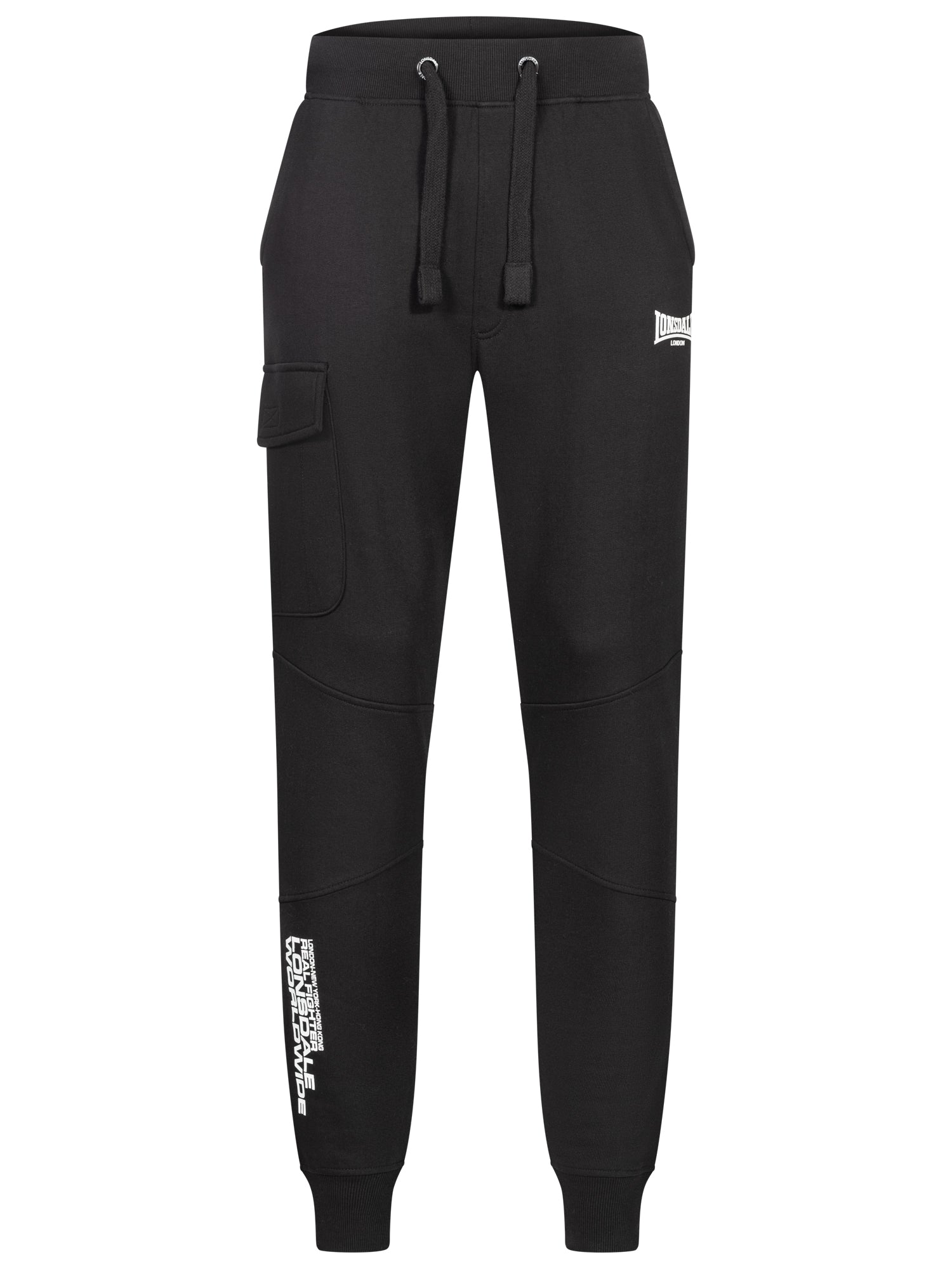 Lonsdale Jogginghose mit Teilungsnähten, mehreren Taschen und Logo-Print in sportlichem Design
