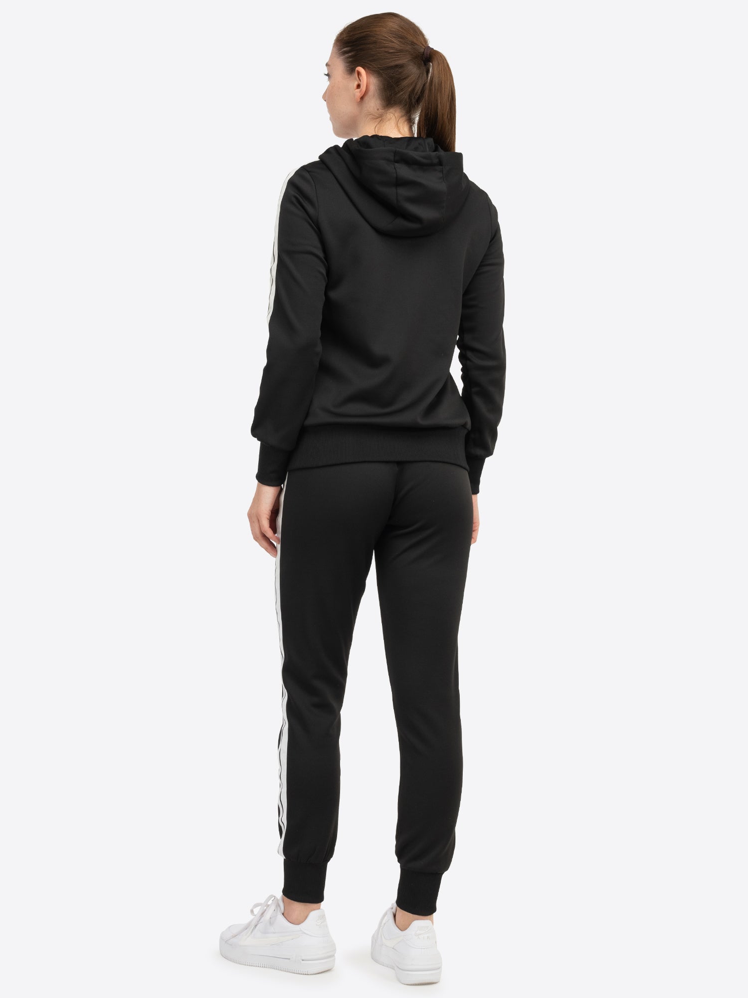 Lonsdale London 117326 Ladies Bromley Trainingsanzug Schwarz