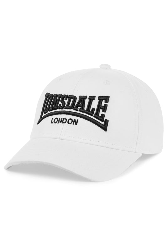 Lonsdale 117336 Flixton Cap Weiss