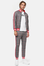 Laden Sie das Bild in den Galerie-Viewer, Lonsdale 117343 Glatrigill  Jogginganzug Weiss Schwarz Rot
