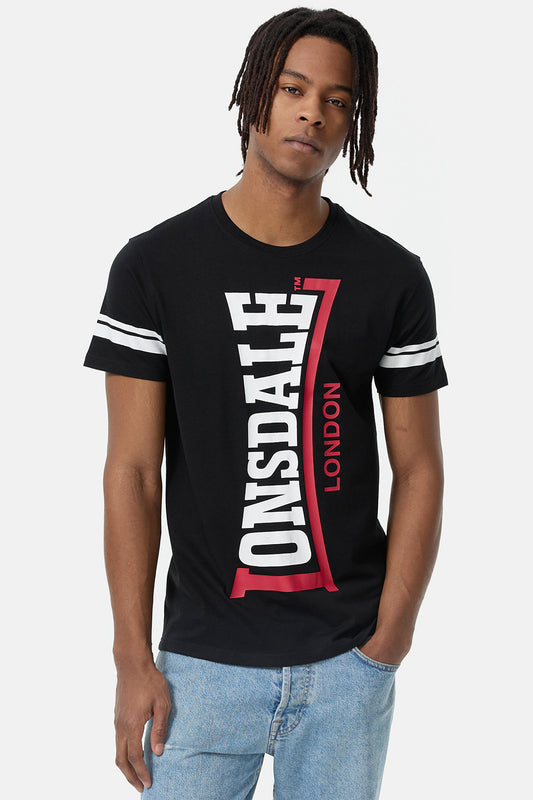 Lonsdale 117351 Polbain T-Shirt Schwarz