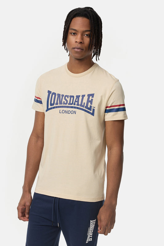 Lonsdale 117363 Creich T-Shirt - Sand