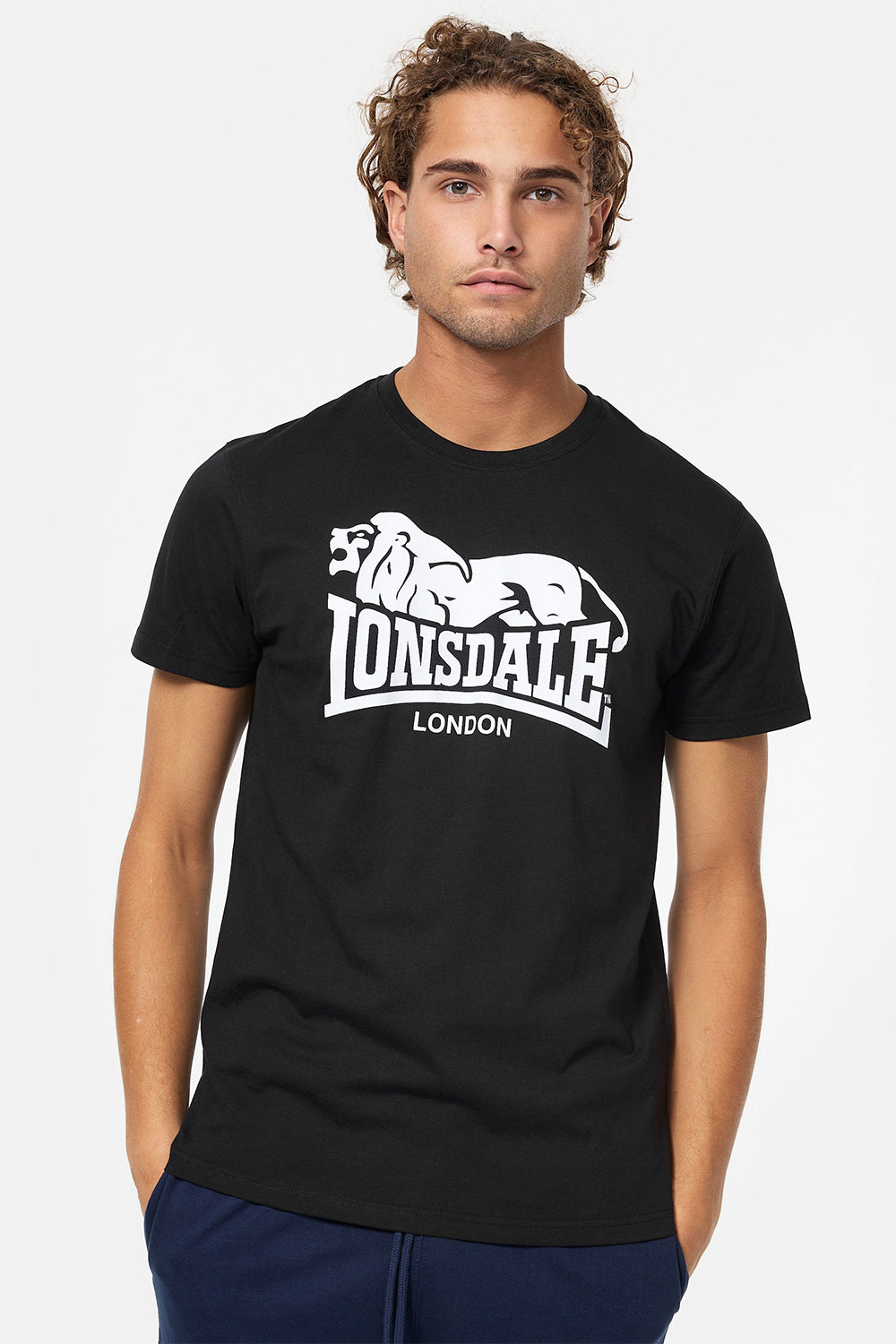 Lonsdale Doppelpack T-Shirts – Zwei T-Shirts mit Logo-Druck vorn