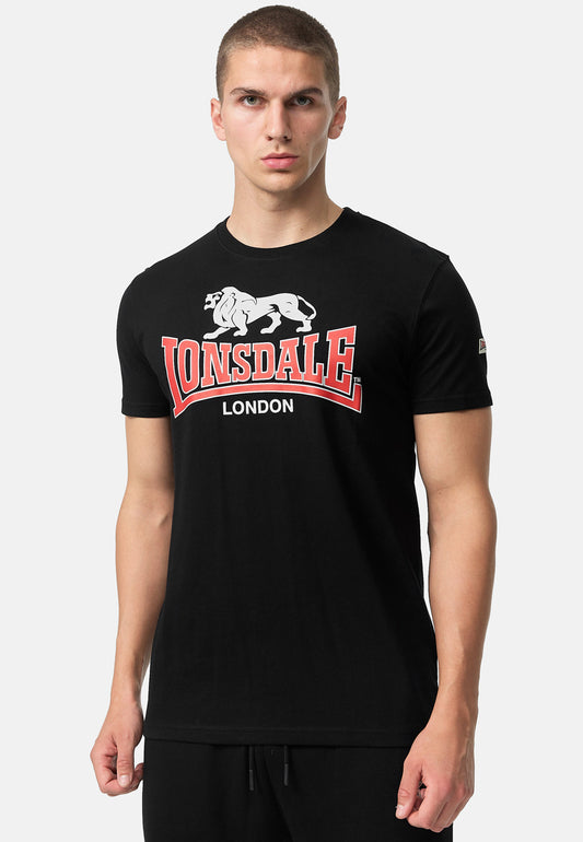 Lonsdale 117443 Cromane T-Shirt - Schwarz